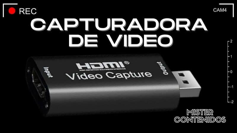 Capturadora de video hdmi