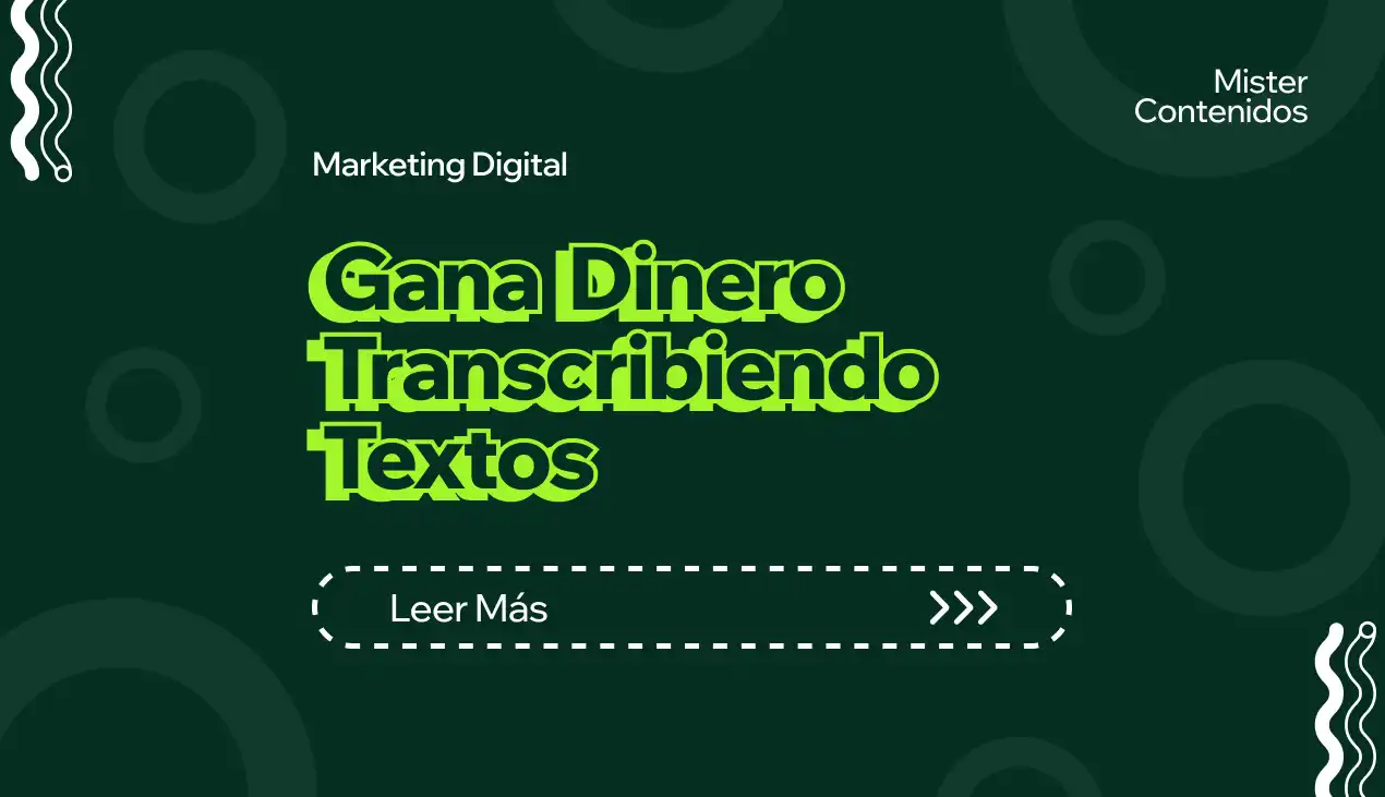 Gana dinero transcribiendo textos