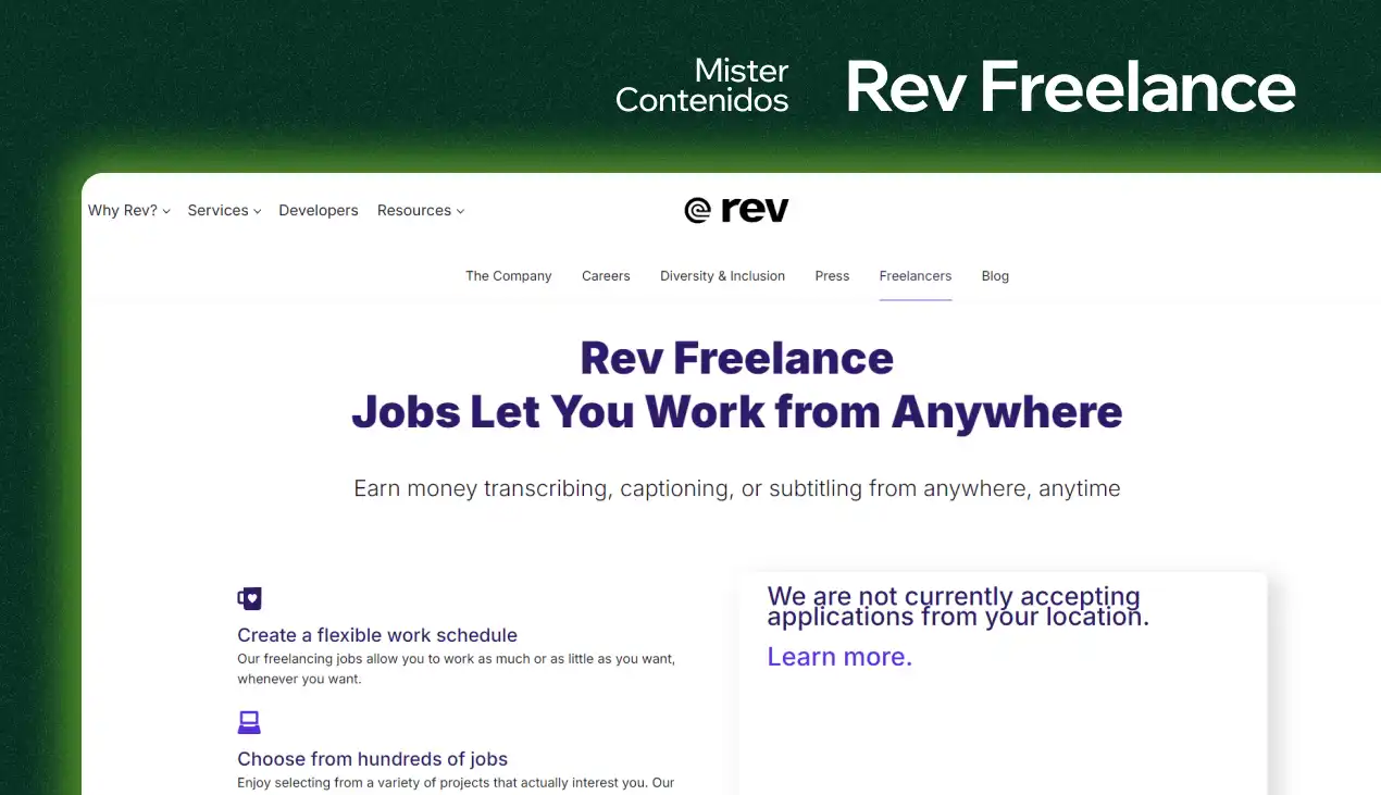 Rev Freelance