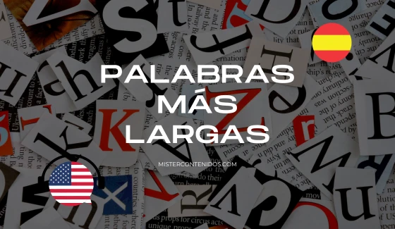 Palabras Más Largas en Español, Inglés
