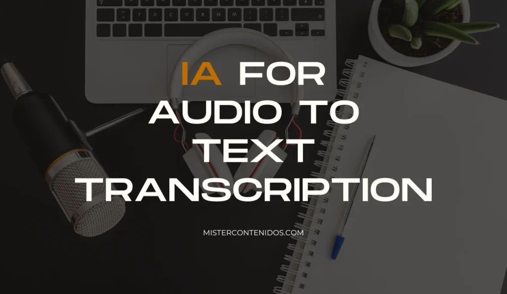 AI for audio to text transcription