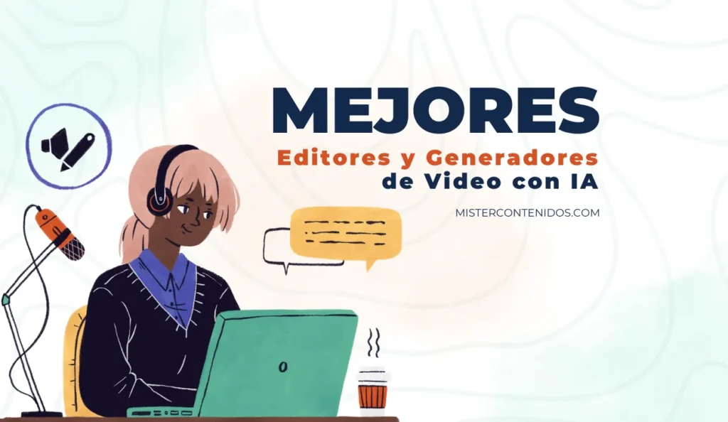 mejores editores y generadores de video con IA