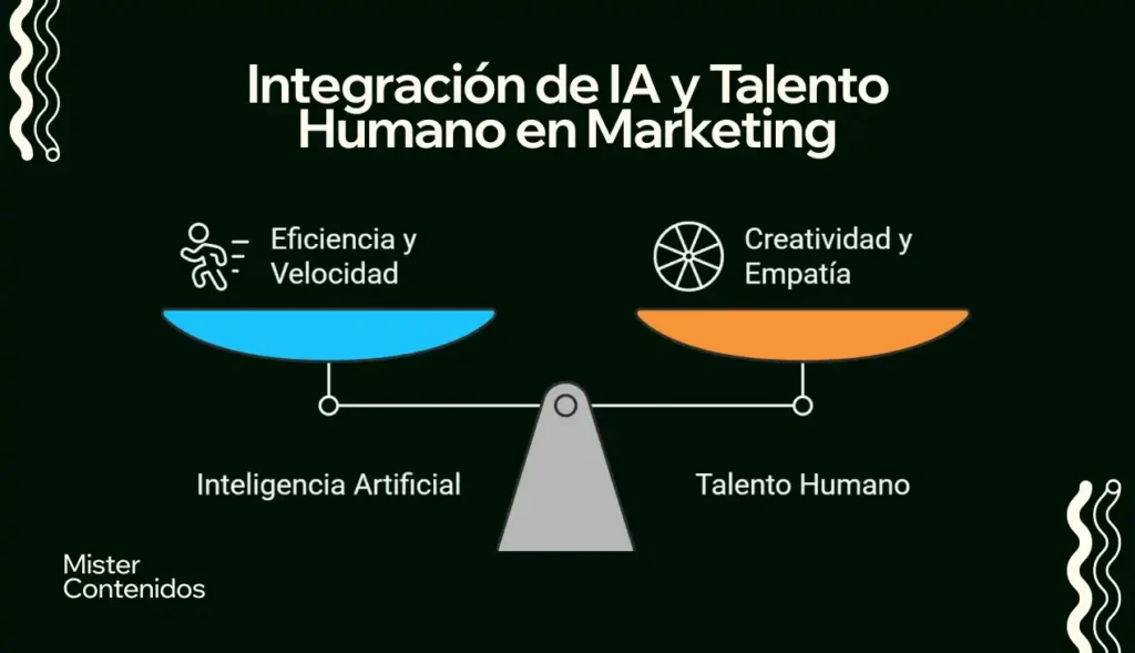 Integración de IA y Talento Humano en Marketing